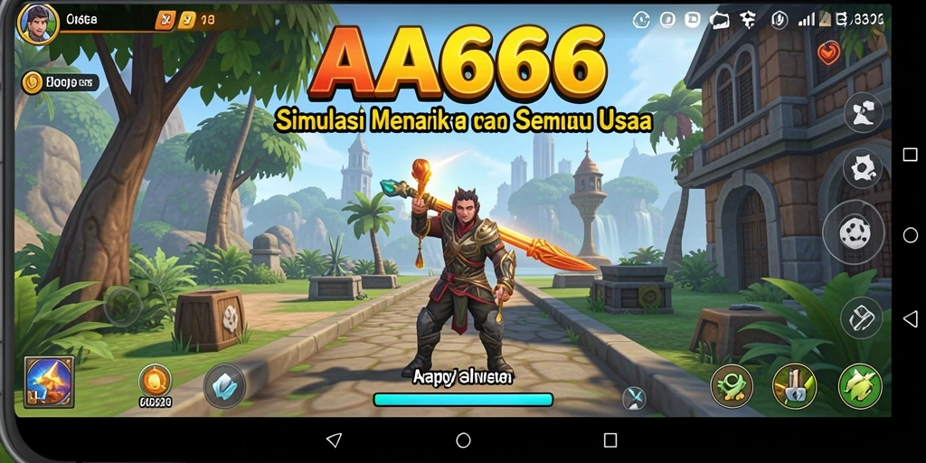 Tampilan menarik dan gameplay imersif pada AA666.