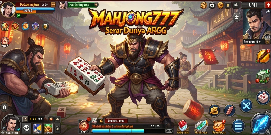 Tampilan gameplay seru dan menantang di dunia MAHJONG777.