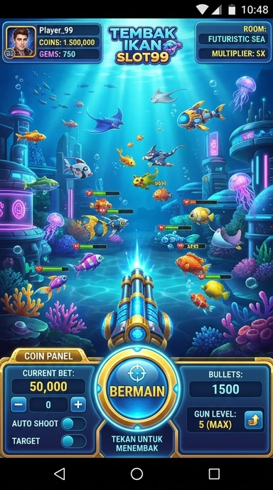 Screenshot dari berbagai pilihan aplikasi di slot99.